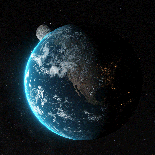 Earth Sppining